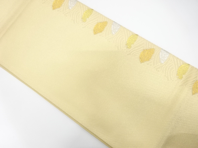 JAPANESE FUKURO OBI / WOVEN FENCE PATTERN